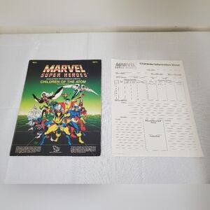 Marvel Super Heroes Children of the Atom Guidebook